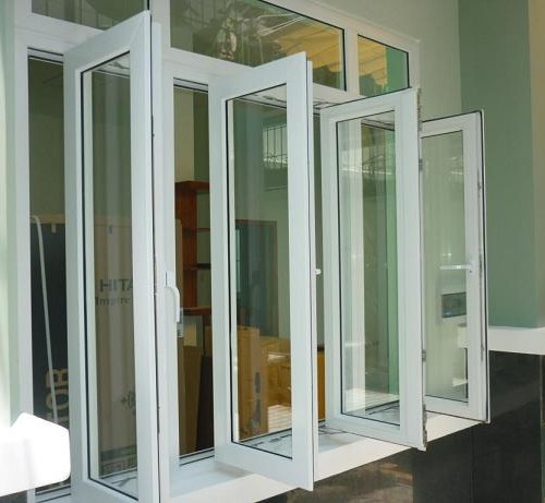 Cửa kính 6 cánh